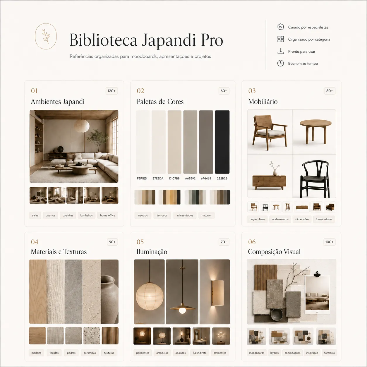 Biblioteca Japandi